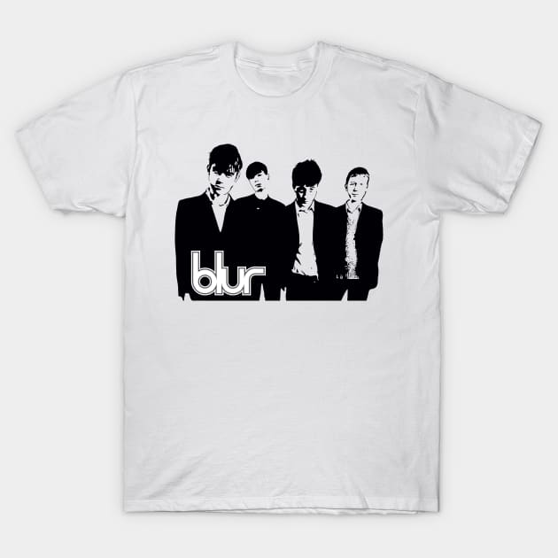 Blur Threshold T-Shirt by nikobabin